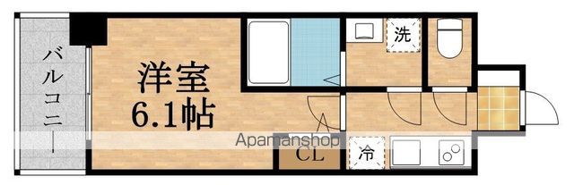地下鉄谷町線 都島駅 徒歩6分 12階建 築3年の間取り写真