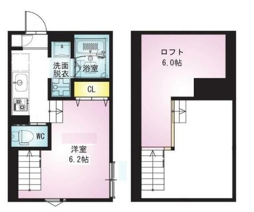 RIZEST 草加の間取り写真