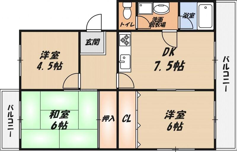 エクセルIの間取り写真