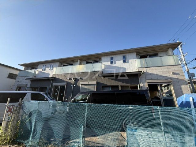 玉井町新築メゾネット物件の外観写真