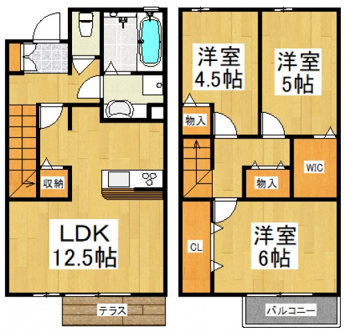 オーキッドの間取り写真