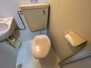 セダーハウスのトイレ写真
