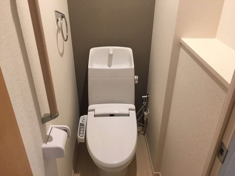 ＪＲ京浜東北線 上中里駅 徒歩8分 2階建 築8年のトイレ写真