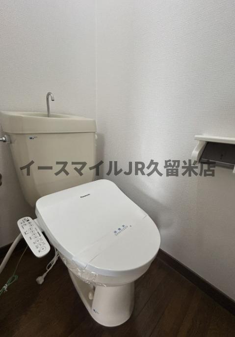 西鉄天神大牟田線 花畑駅 徒歩10分 7階建 築35年のトイレ写真