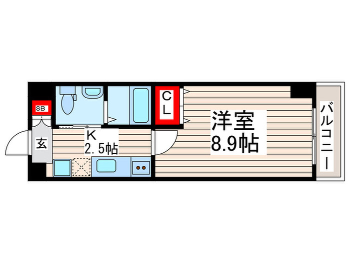 エトワス南葛西Vの間取り写真