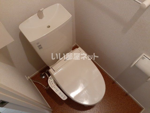 関東鉄道竜ヶ崎線 竜ケ崎駅 徒歩53分 2階建 築9年のトイレ写真