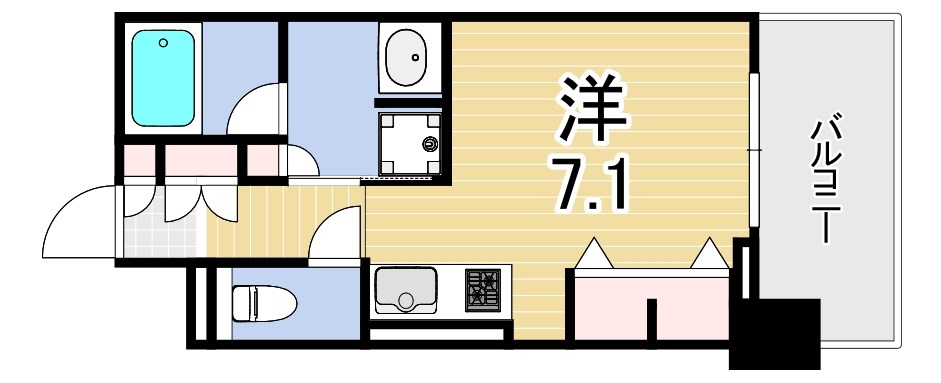 ジオエント西宮北口の間取り写真