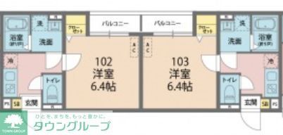 カインドネス厚木幸町の間取り写真