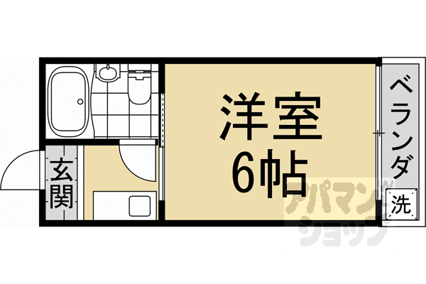 ハイツ修学院の間取り写真