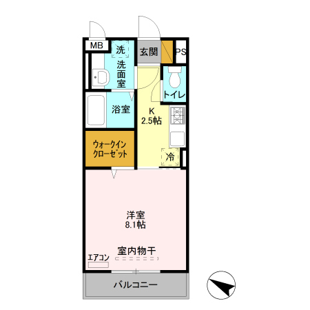 アグスターの間取り写真