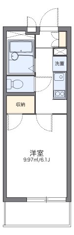 レオパレスリソランテの間取り写真