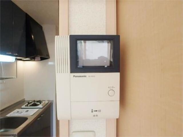 セキュリティ　モニター付きインターフォン