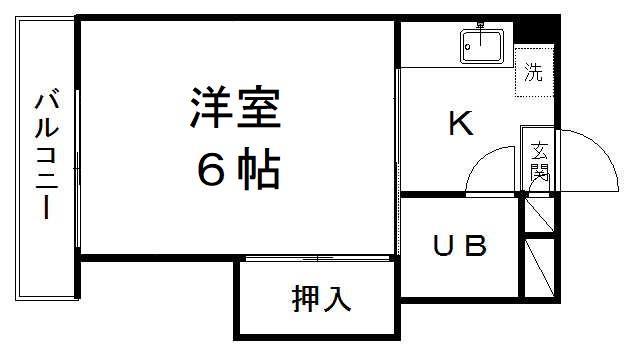 センユーハイツの間取り写真