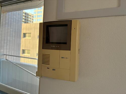 セキュリティ　TVモニタ付きインターホン