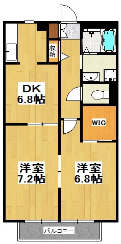 エタニティーの間取り写真