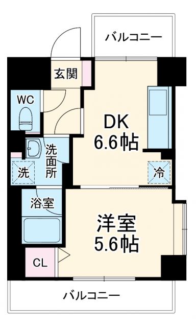アブニール永楽の間取り写真
