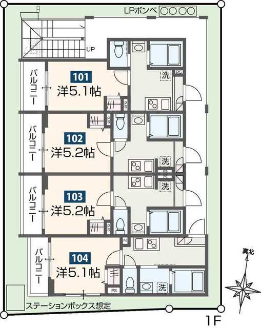 MELDIA新小岩IVの間取り写真