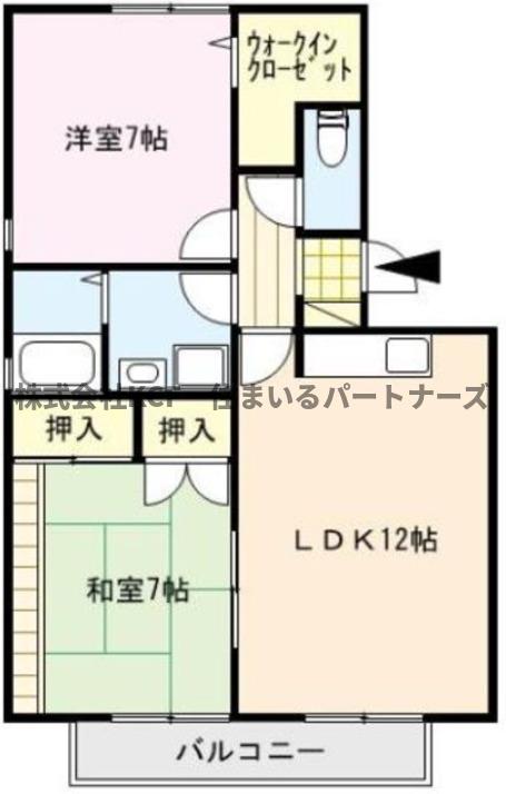ストークハイムの間取り写真