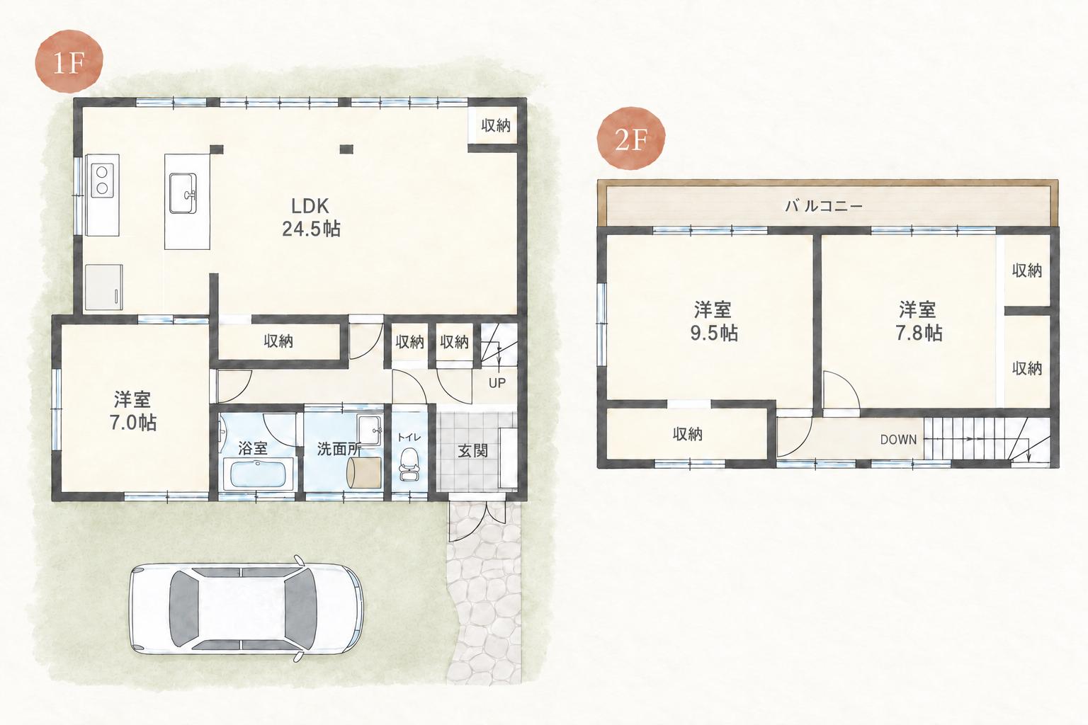 Renovate佐野の間取り写真