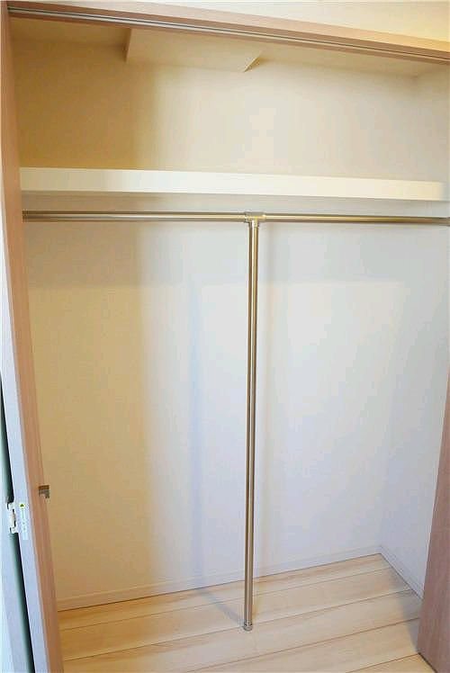 収納　使い勝手の良いクローゼット完備しています。