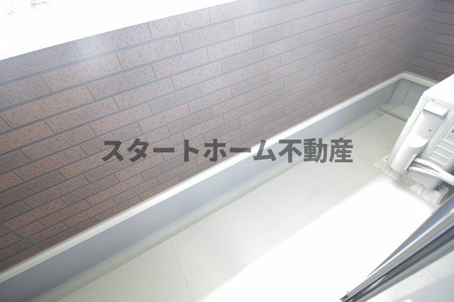 バルコニー　落ち着いた時間を過ごせるバルコニーです