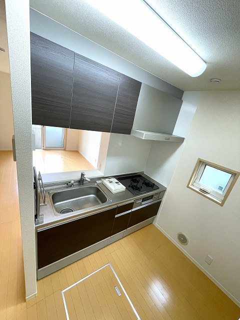 三井ホーム施工 2面採光 チェレスタ笹塚 Qのキッチン写真