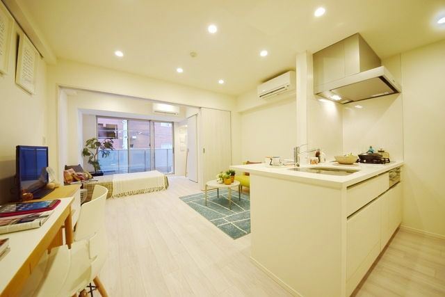 居室・リビング　※モデルルームです。家具はつきません
