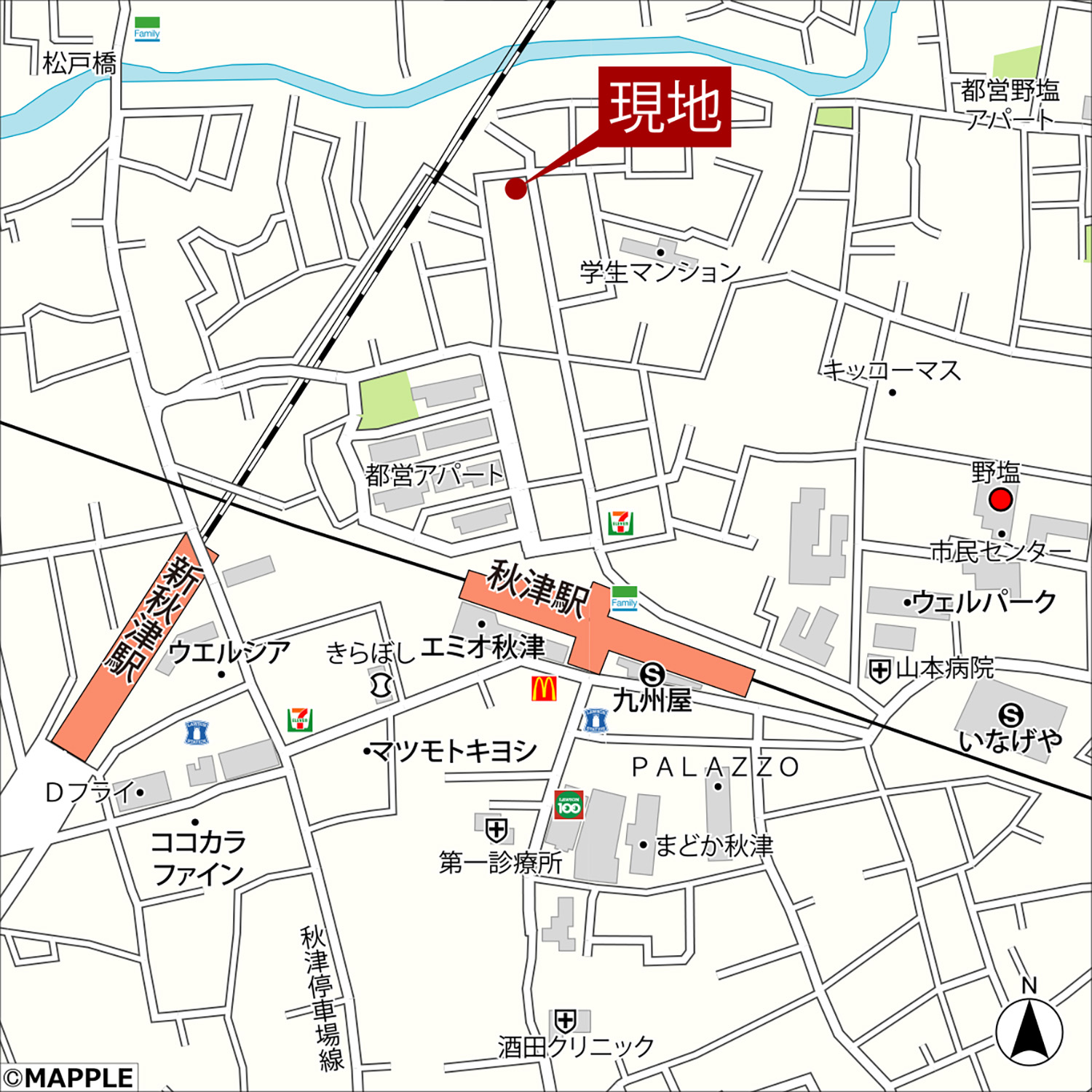 その他　秋津駅３分・新秋津駅８分！有楽町線・副都心線含め４路線利用可
