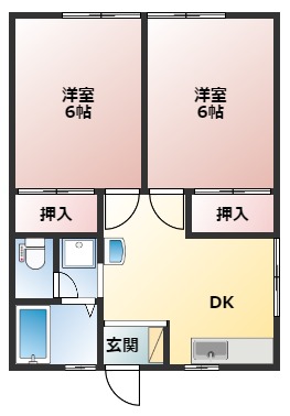 パルファムの間取り