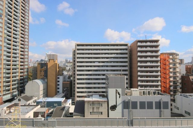 【大阪市中央区日本橋のマンションの眺望】