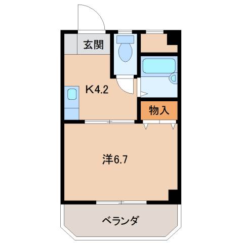 アンビアンテ田中町の間取り