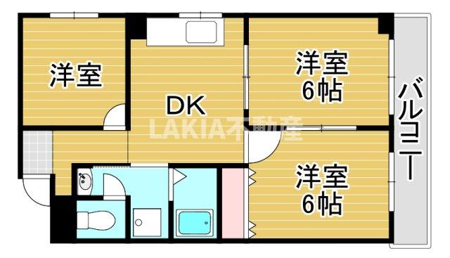 ライラックしのはらの間取り