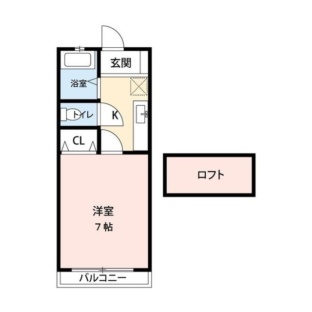 新潟県新潟市西区小針４（アパート）の賃貸物件の間取り