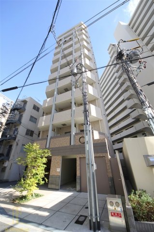大阪市北区中崎のマンションの建物外観