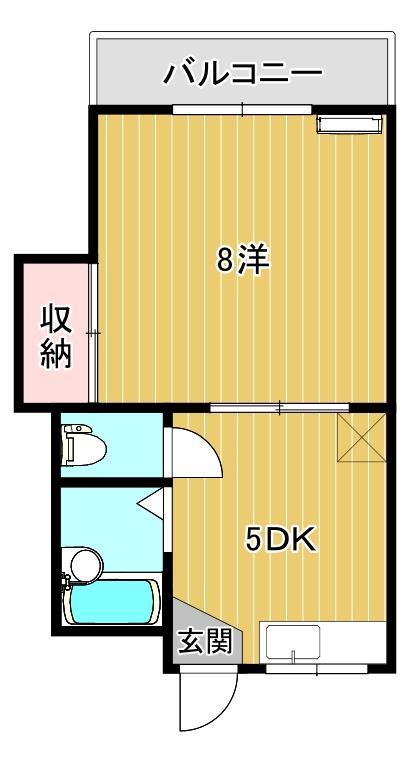 レピュートＫＹIIの間取り