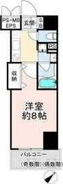 神戸市中央区元町通のマンションの間取り