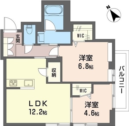 アルフラットの間取り