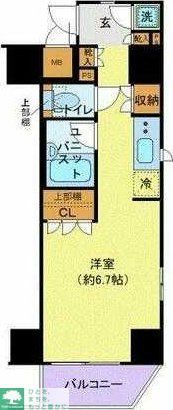 ガリシアヒルズ西麻布EASTの間取り