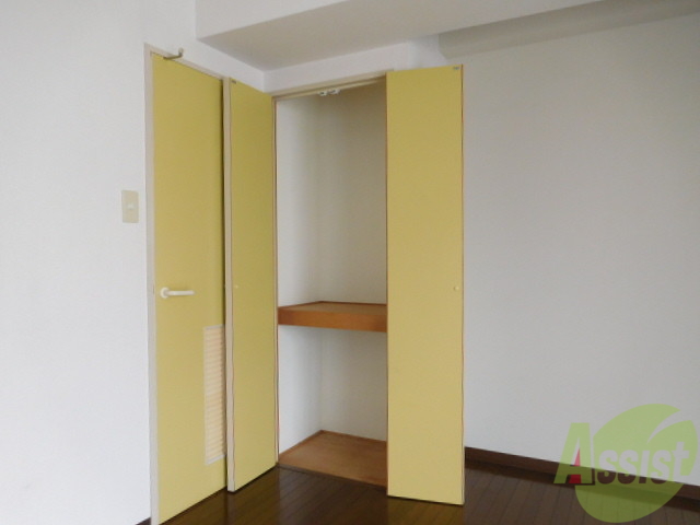 収納　収納もバッチリ洋室が広いのでタンスも設置可能！