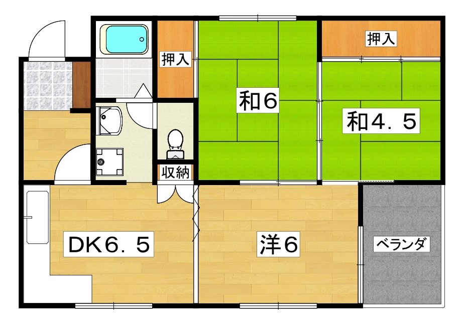 ガレリア清水町レジデンスの間取り