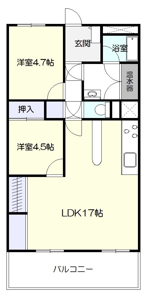 【パルシティ仙台の間取り】