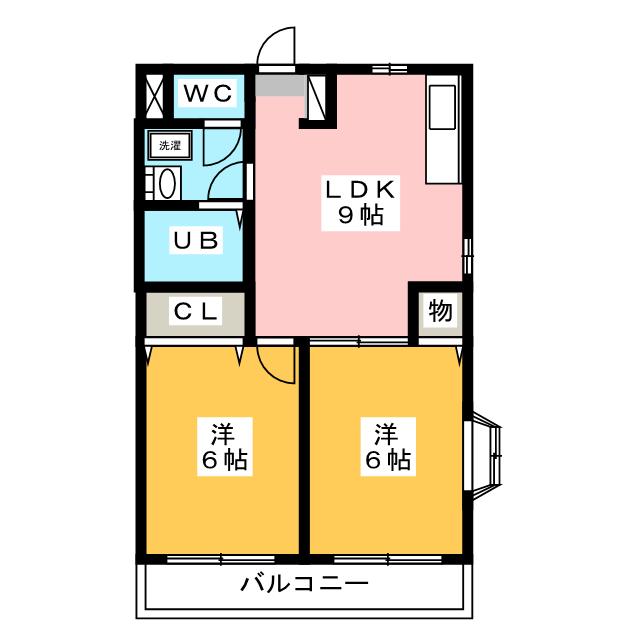 第７アーベルハイツの間取り