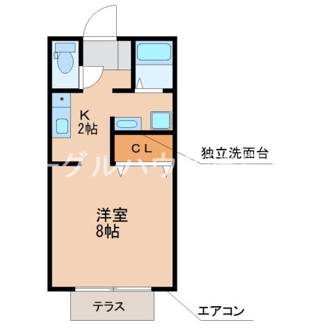 ロイヤルパーク蔵上の間取り