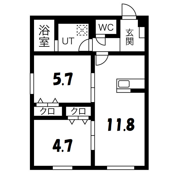 Ｆｌａｎ　Ｎ３の間取り