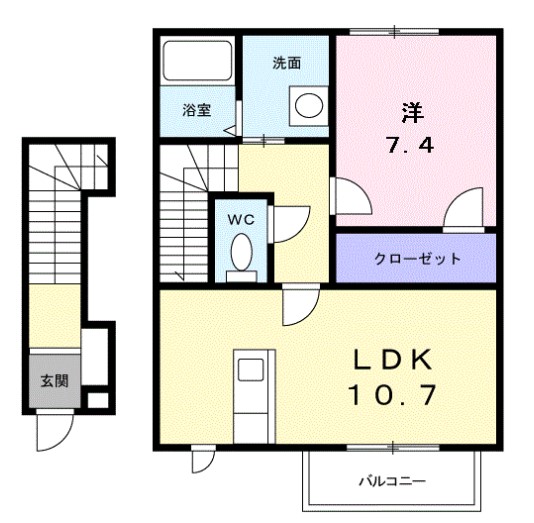 イノセント エンジェルの間取り