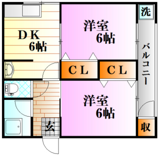 第二正田ビルの間取り