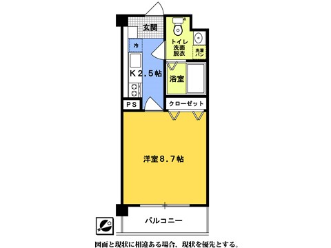 ラメール天応　八番館の間取り