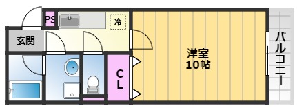 フジパレス堺老松町1番館の間取り