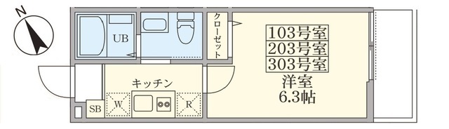 【Ｃｈａｔｅａｕ　Ｌｉｆｅ　新杉田Iの間取り】