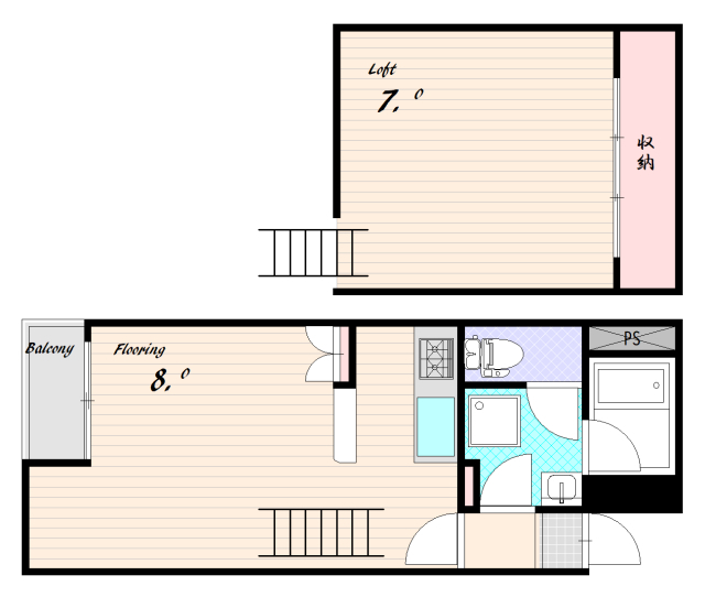 LOFTの間取り